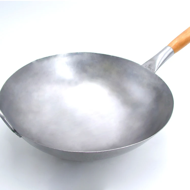 Chinese Household Traditional Handmade Iron Wok Non Stick Wok Cookware Cooking Wok Pan Pot