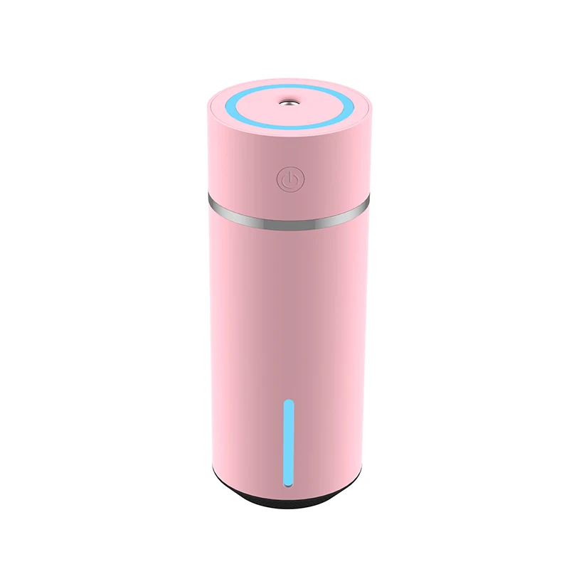 Portable LED light mini 300ml Mist humidifier Aroma Essential Oil Diffuser Car usb air humidifier