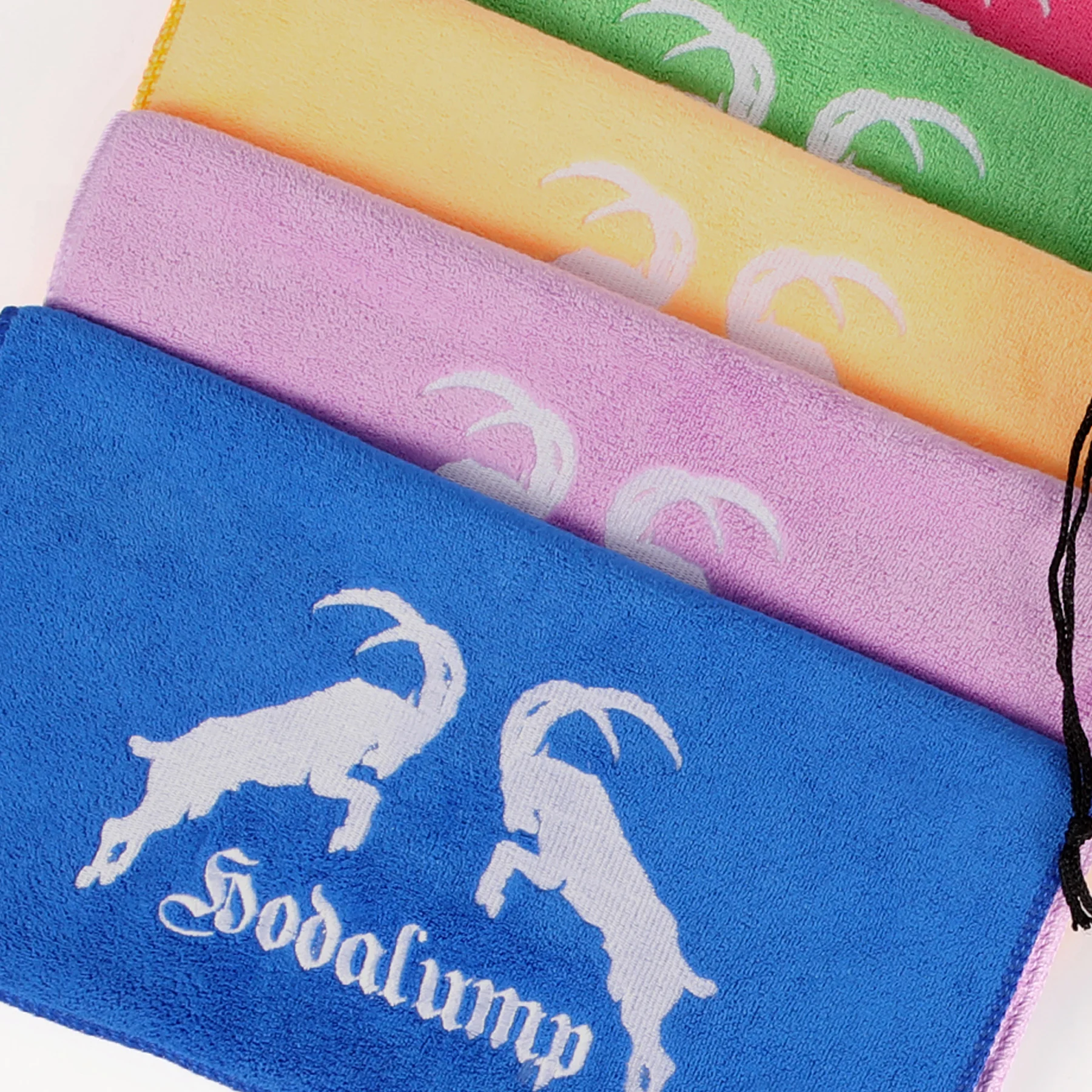 Custom Logo Large Luxury Good Absorption Soft micro fiber hair towel Bath Towels Set for Bathroom and Hotel