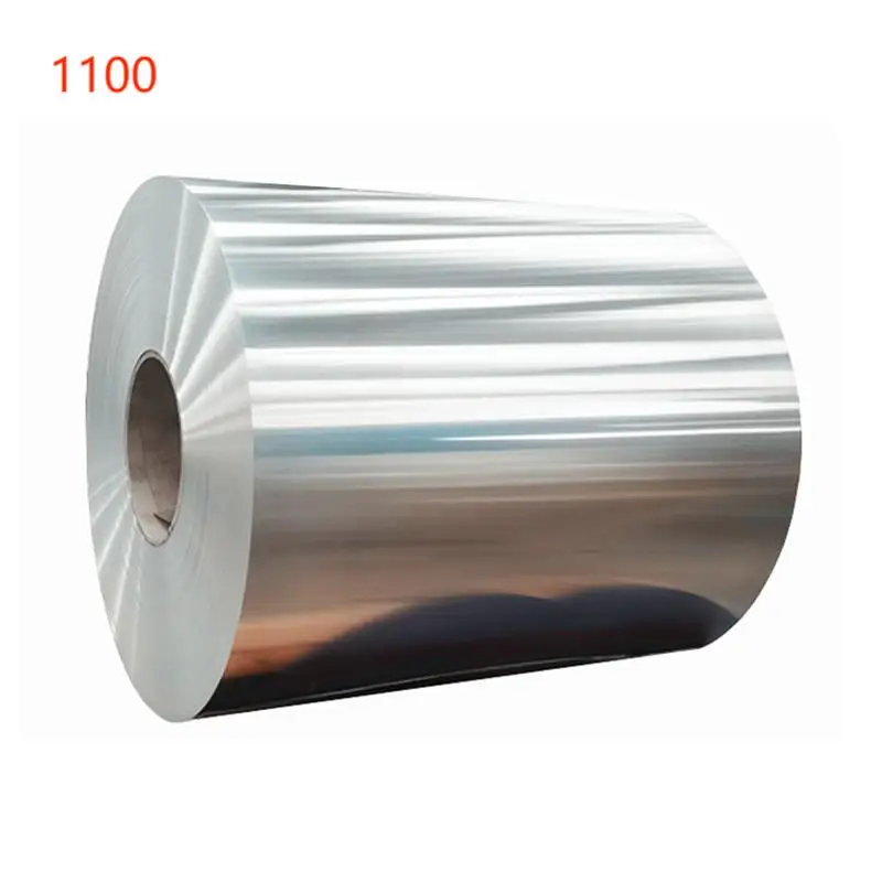 Алюминиевая фольга 14 Микрон 8011 0 Темпер Jumbo roll H24 Высококачественный контейнер