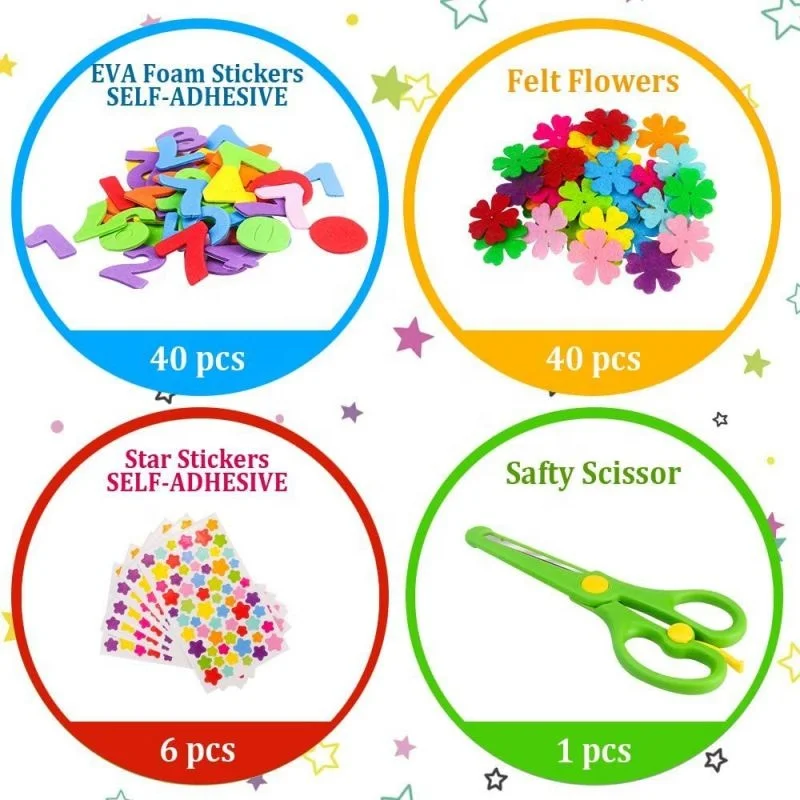 Custom Creative Handmade Children DIY Craft Kit Children Art Educational Toys for Learning Children