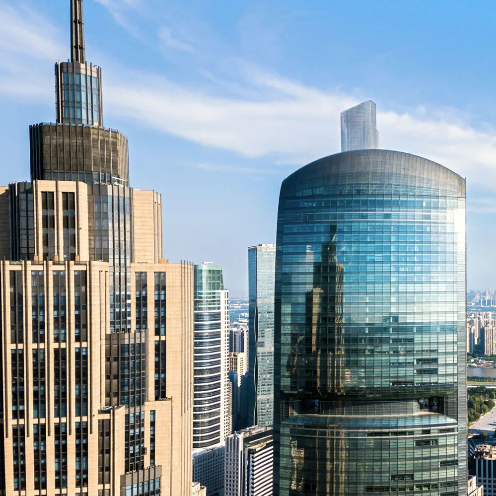 Building Materials Ocean Blue Stained Glass For Window