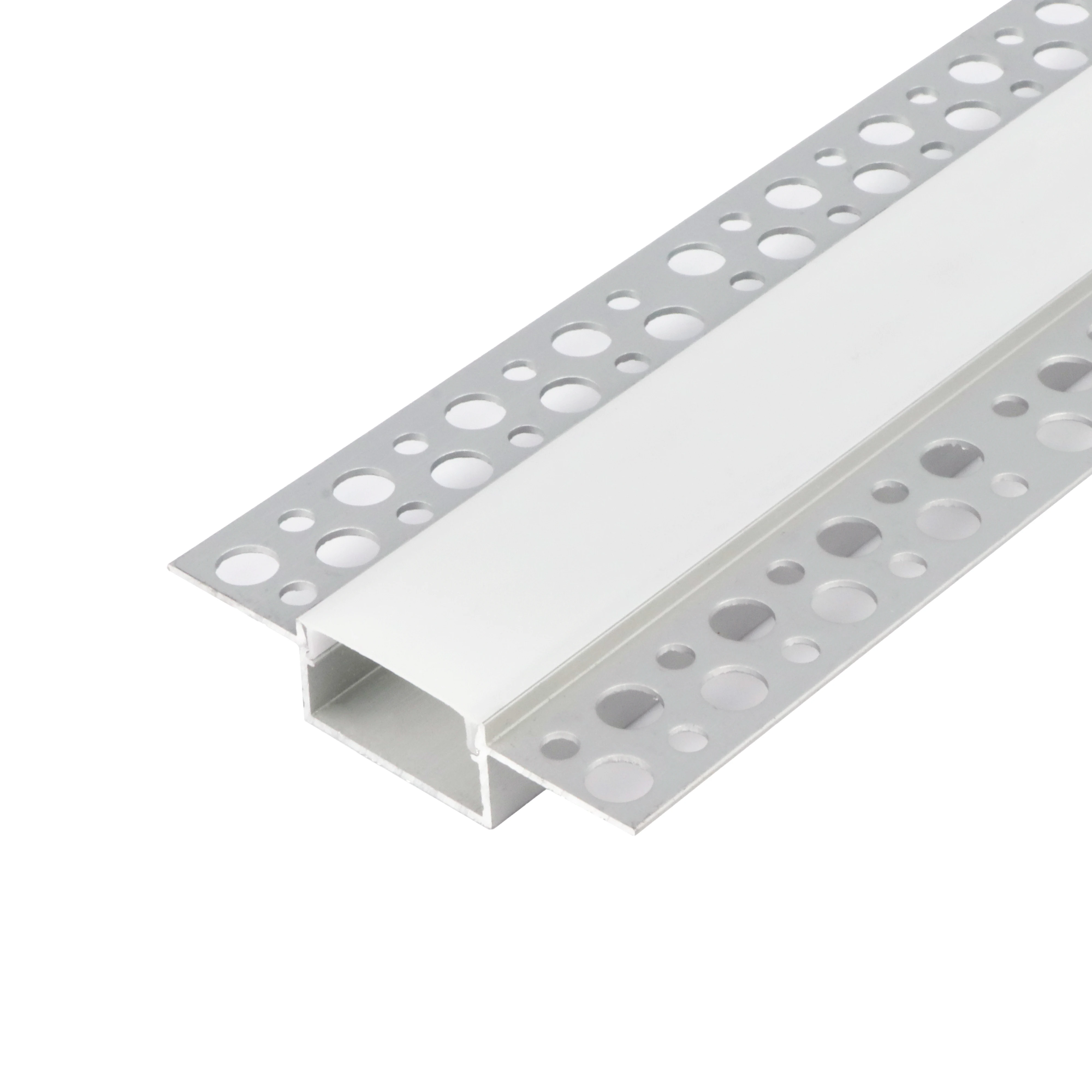Led Strip Light Track Aluminum Profile for Led Strip Lights with Mounting Clips Accessories