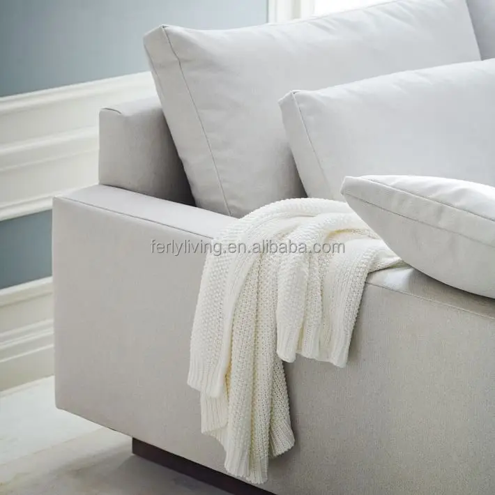 Ferly 2023 New Arrival Sectional Corner Sofa modern solid wood furniture with cushions sofa set Modern Fabric Sofa couch