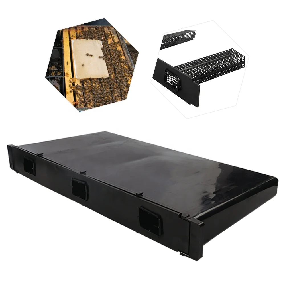 plastic black langstroth Beekeeping bee feeder frame bee feeder for apiary