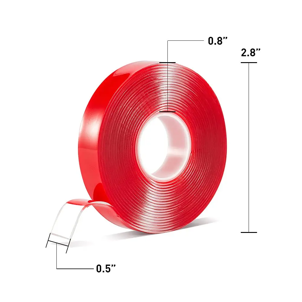 Yourijiu Double Sided Mounting Kitchen Traceless Wall Paste Fixing Removable Gel Sticky Colle Washable Wide Nano Adhesive Tape