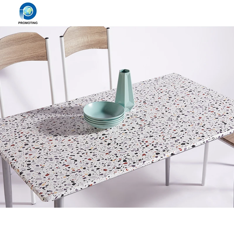 Factory wholesale new design modern wooden dining table set 4 seater