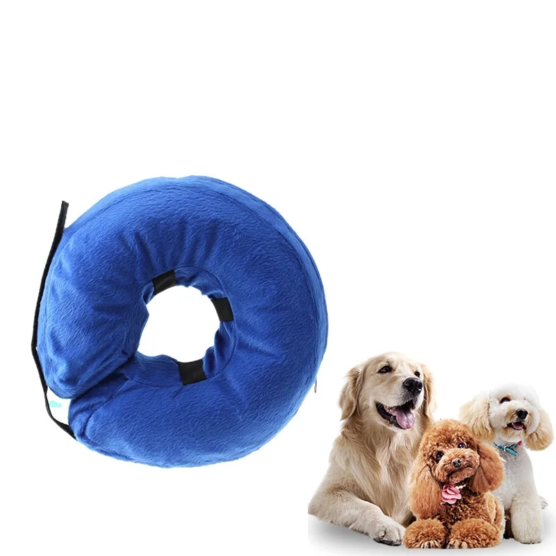 Inflatable Protective Collar Dog and Cat Head Cone Soft Recovery Collar for Pet