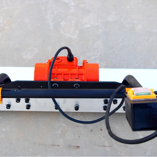 Floor Screed Electric Motor Concrete Vibrating Screed Vibrator Leveling Machine For Sale
