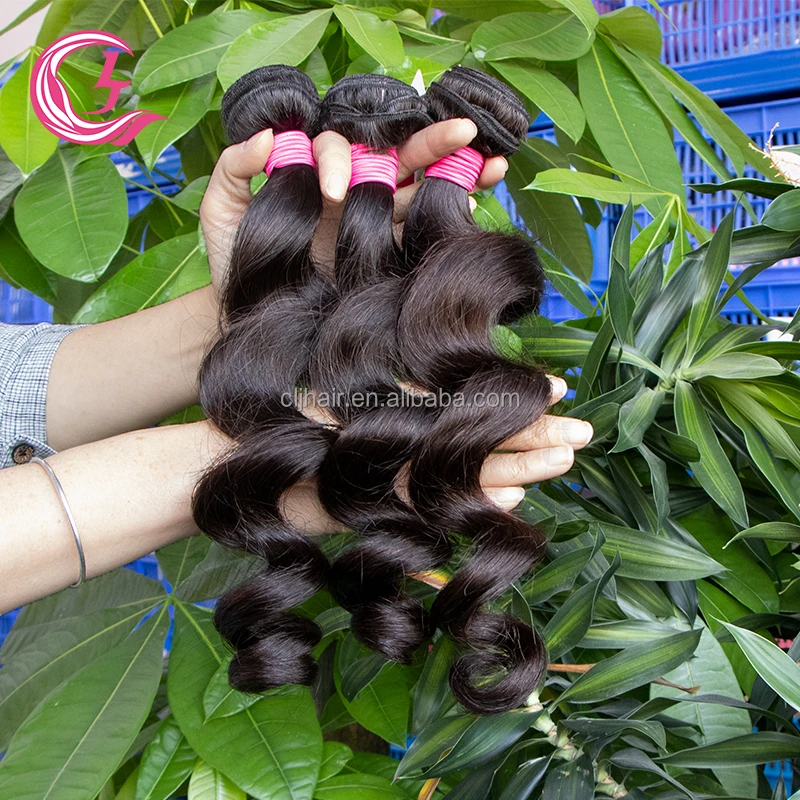Clj Guangzhou Hair Factory,Super Best Quality Raw Virgin Cuticle Aligned Hair Loose Wave Brazilian Bundles