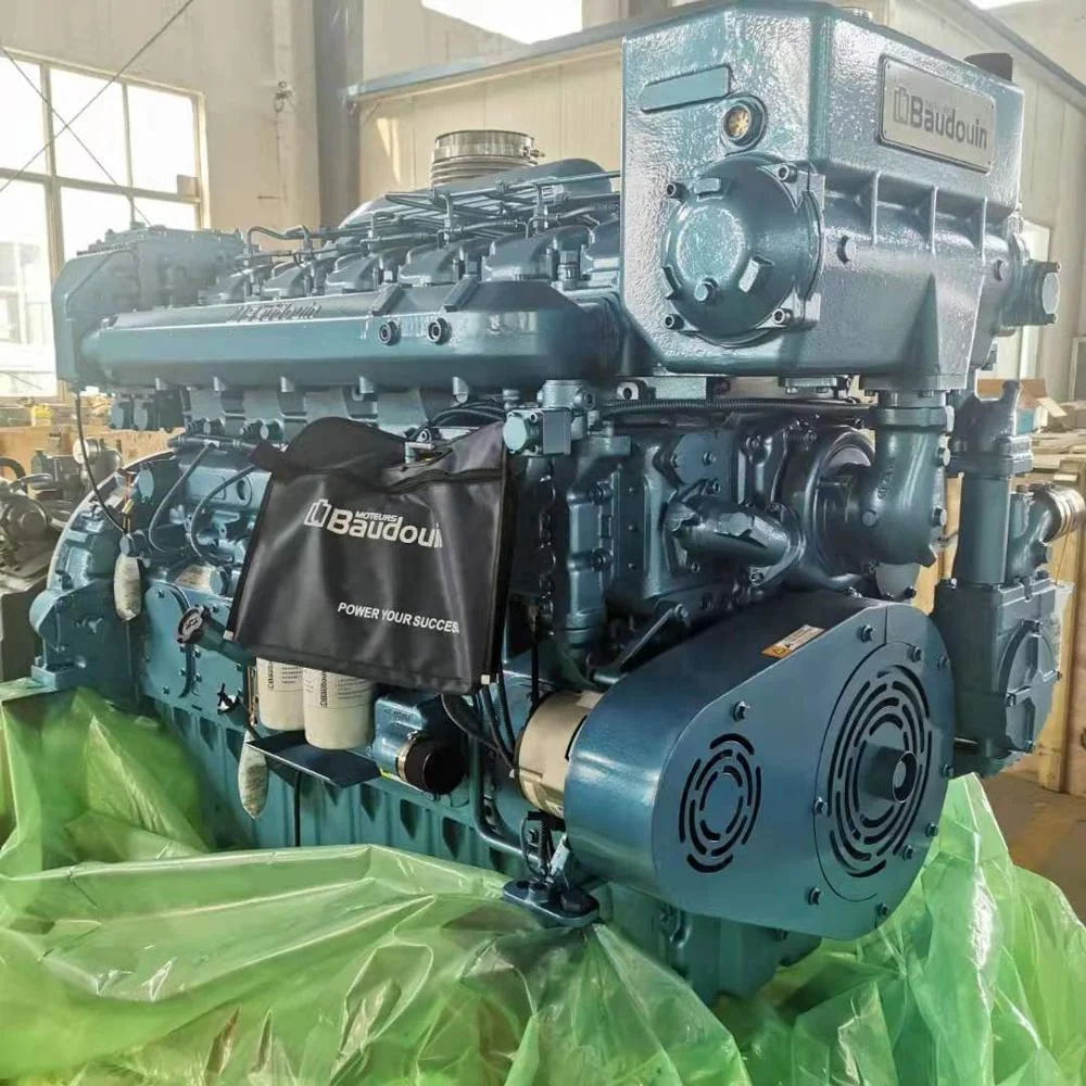 6M26C Original Weichai Baudouin Marine Diesel Engine 500HP 6M26C500-18
