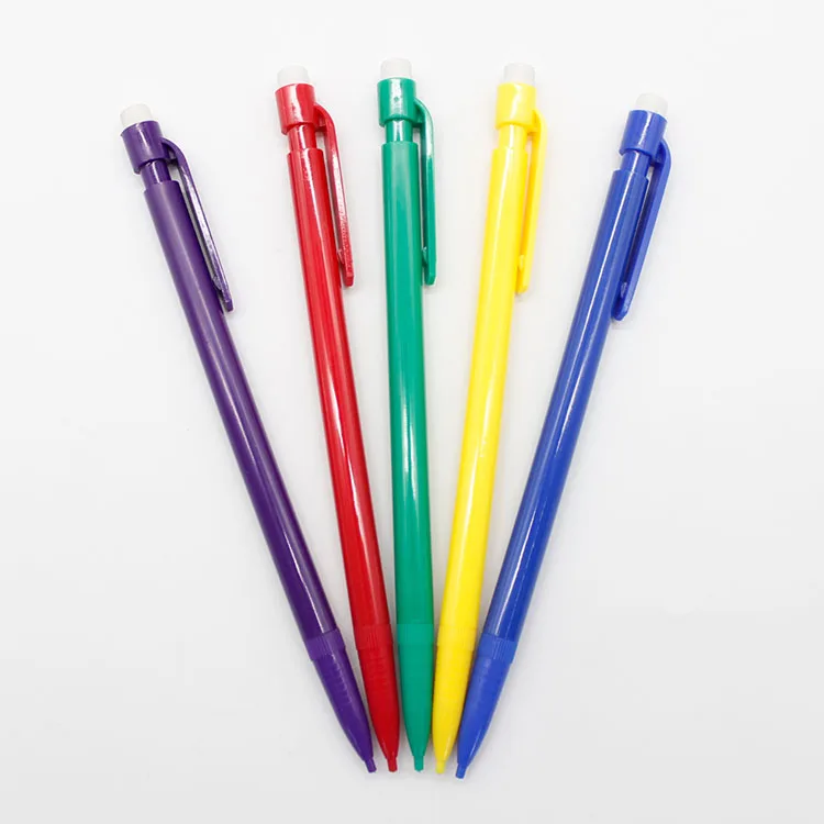 cute asian mechanical pencils 0.5/0.7 mm colored lead pencil for technical drawing