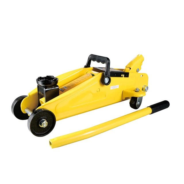 Гидравлический подъемник для пола UYUSTOOLS, желтый, 2 тонны