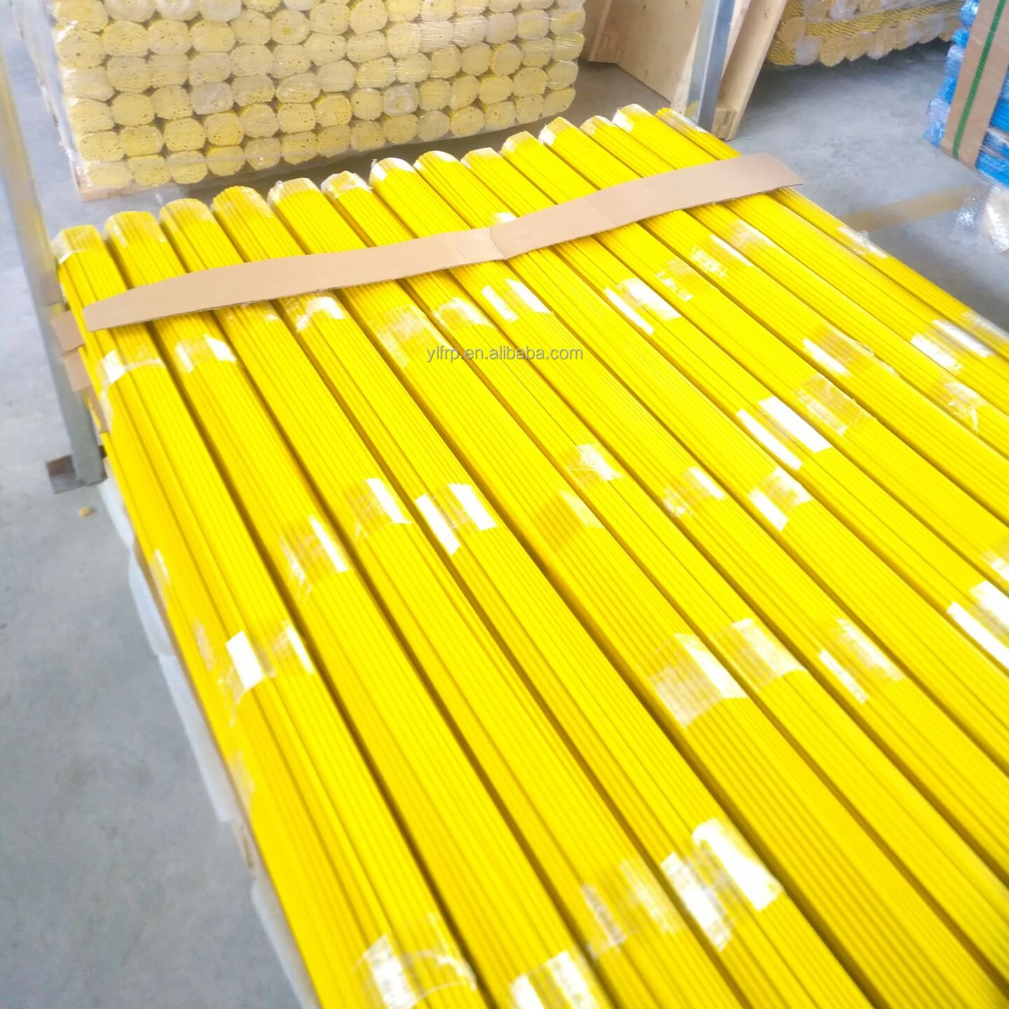 Galvanized connector Flexible FRP Fiberglass Fence Post