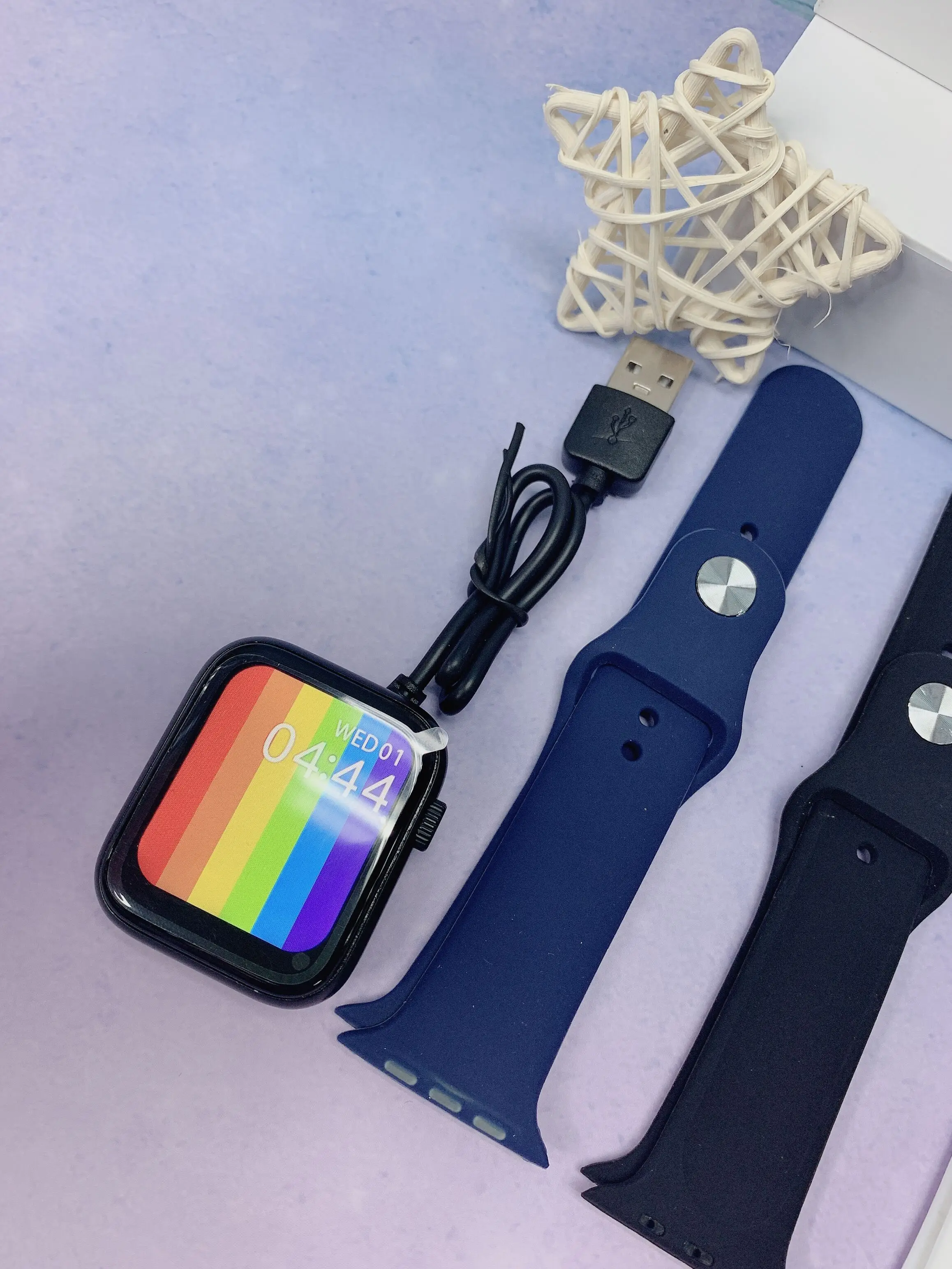 I6 Smart Watch Newest Products 2021 Body Temperature Woman Man Relojes Charm Bracelets Amazon Smart Watch