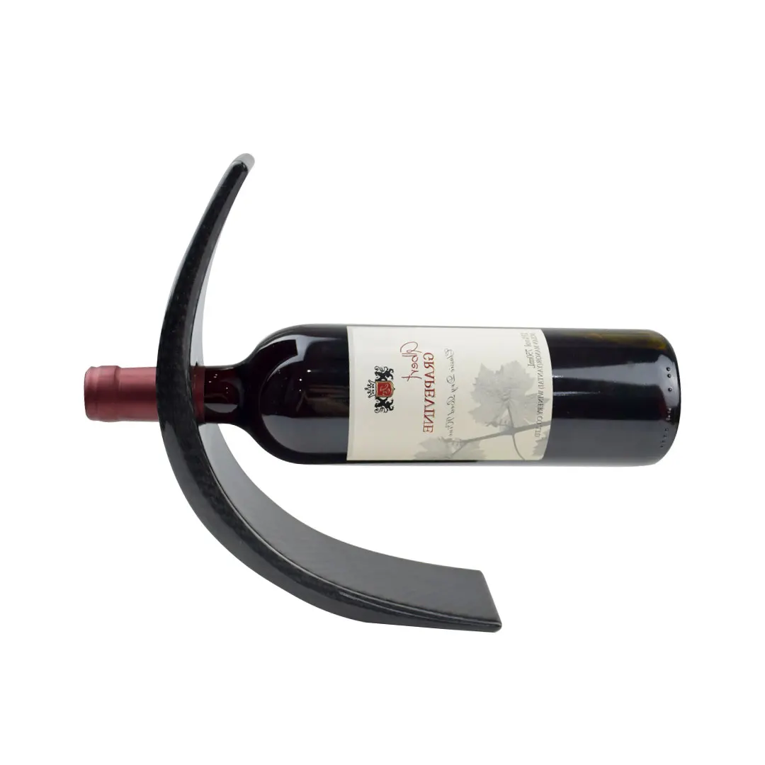 
Hot Sale Single 3K Carbon Fiber Wine Rack Bottle Holder 