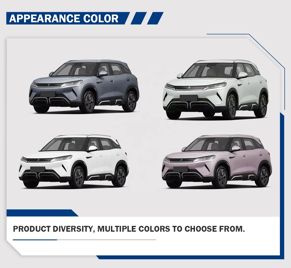 Made in China Wholesale High Speed New Energy Luxury Cars Electric Vehicle Automotive Byd Yuan up SUV EV Car