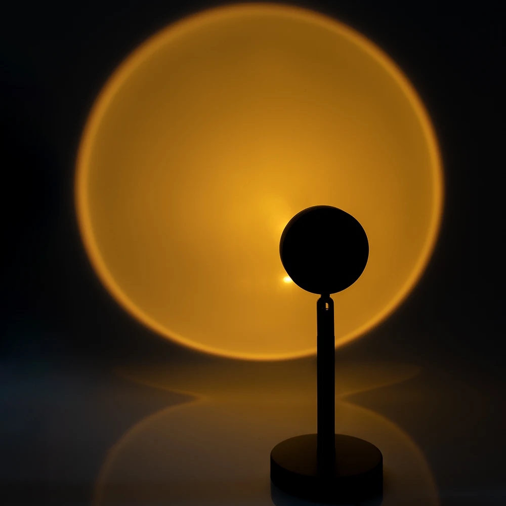 
2021 New Amazon Hot Sale Sunset Projector Lamp LED Sunset Projection Light 