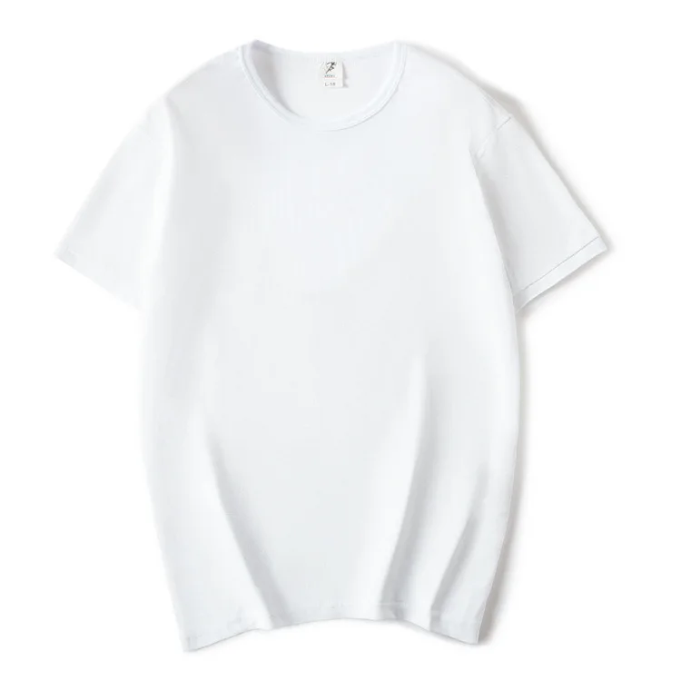 Ready To Ship China Factory Design Your Own Logo 100% Cotton Printed Custom T shirt