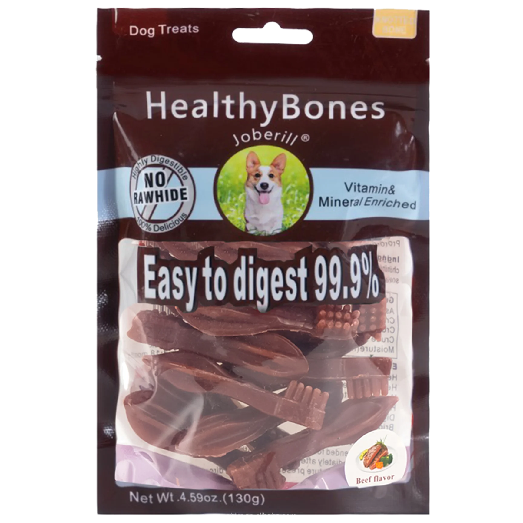 wholesale dog treats private label dog chew snacks for puppy huesos masticables para perros hot sale on line(130g)