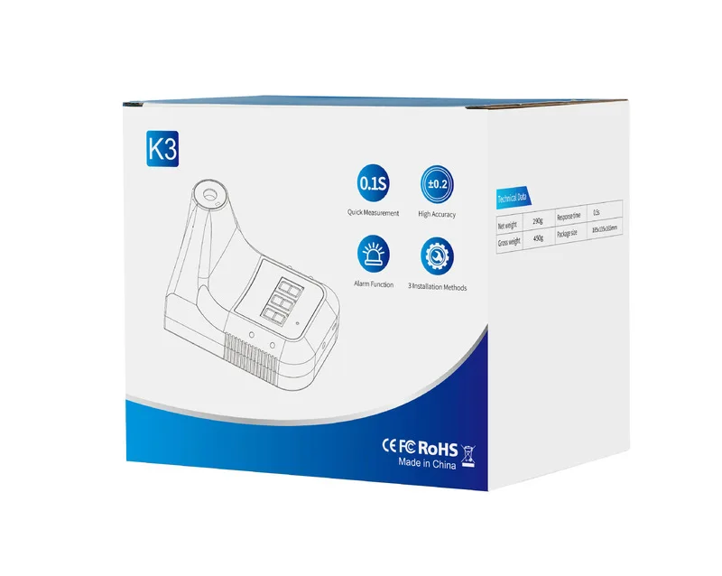 Smart Fever Screening Scanner K3 Fever Scanner thermometers digital non contact