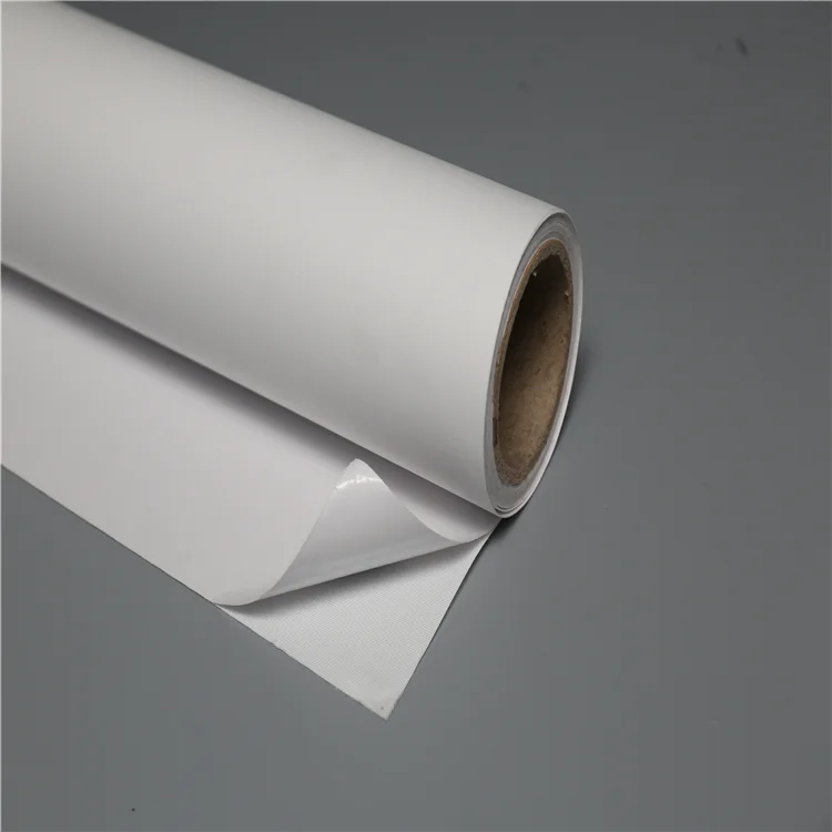 
Self adhesive canvas paper roll for printing polyester material 