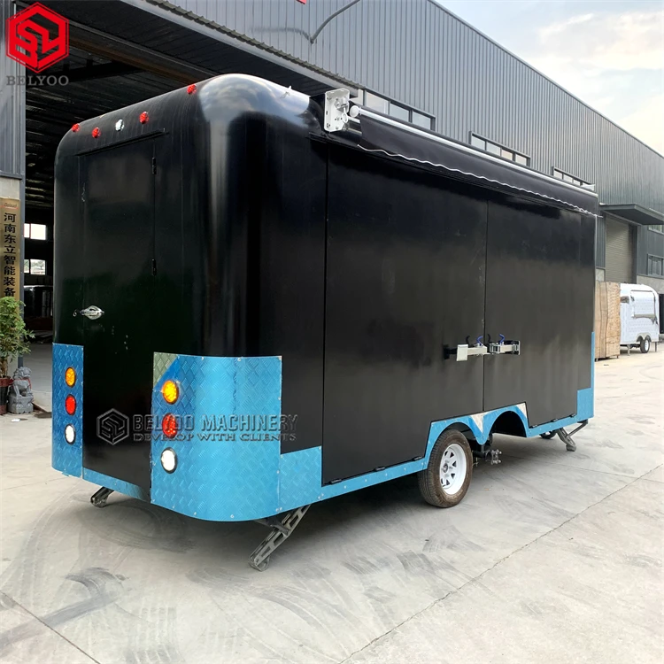 New Display Food Truck Trailer Mobile Bar Trailers Exhibition Stands Exhibition Mobile Stage Trailer