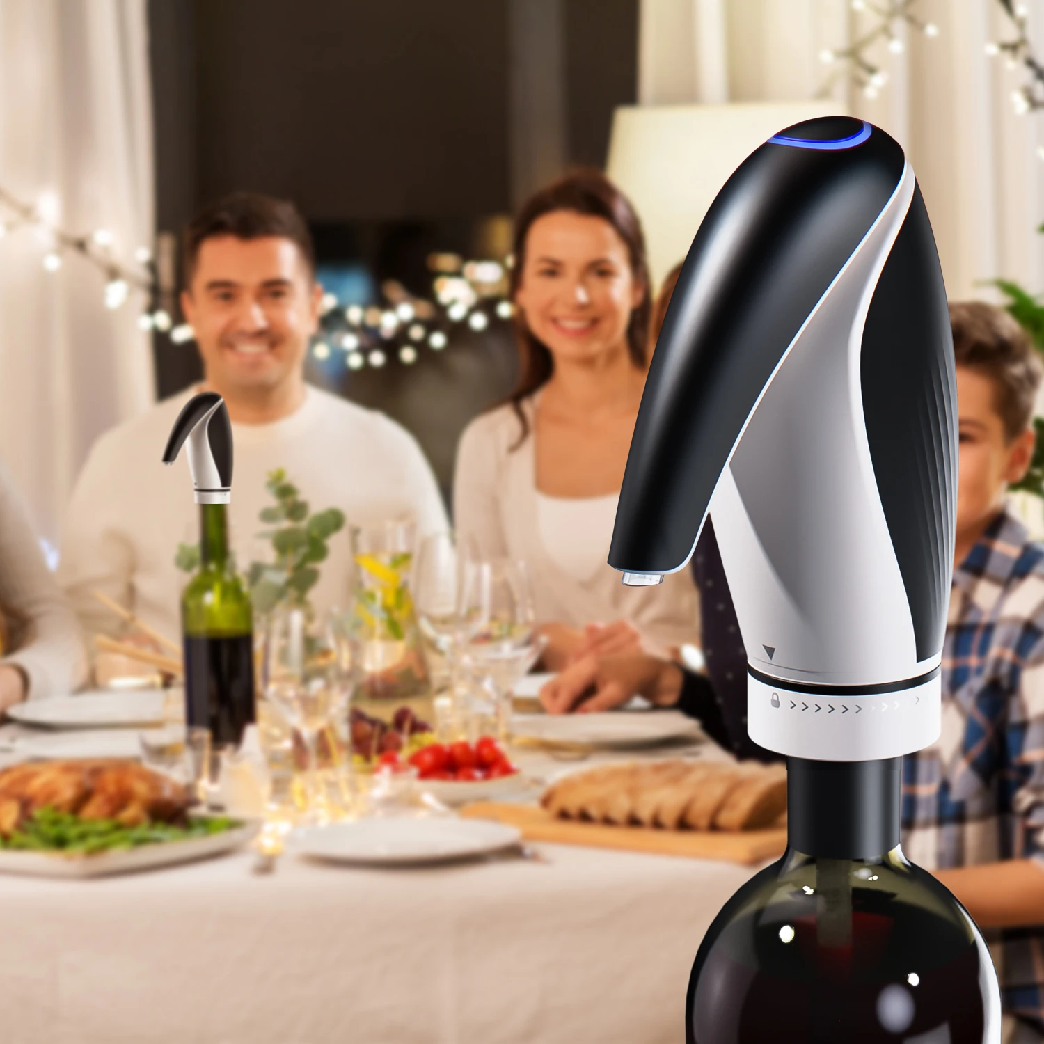 Electronic Decanter rechargeable automatic electric wine aerator Wine Tools Bar Accessories Electric Wine Decanter Dispenser