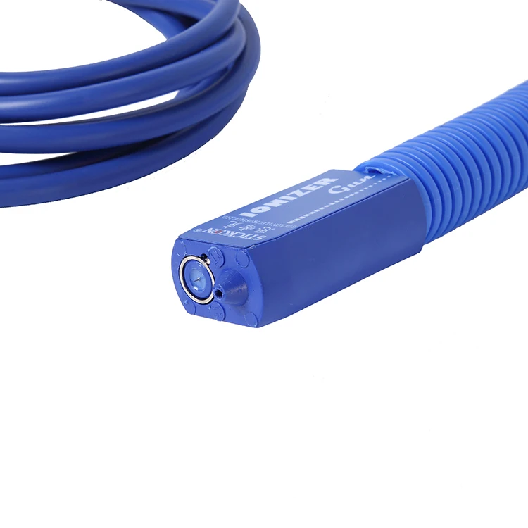 Wholesale Static Charge Eliminator Manufacturer Price Ionizer Blower Nozzle Fast Static Removal Ionizing Air Snake Nozzle