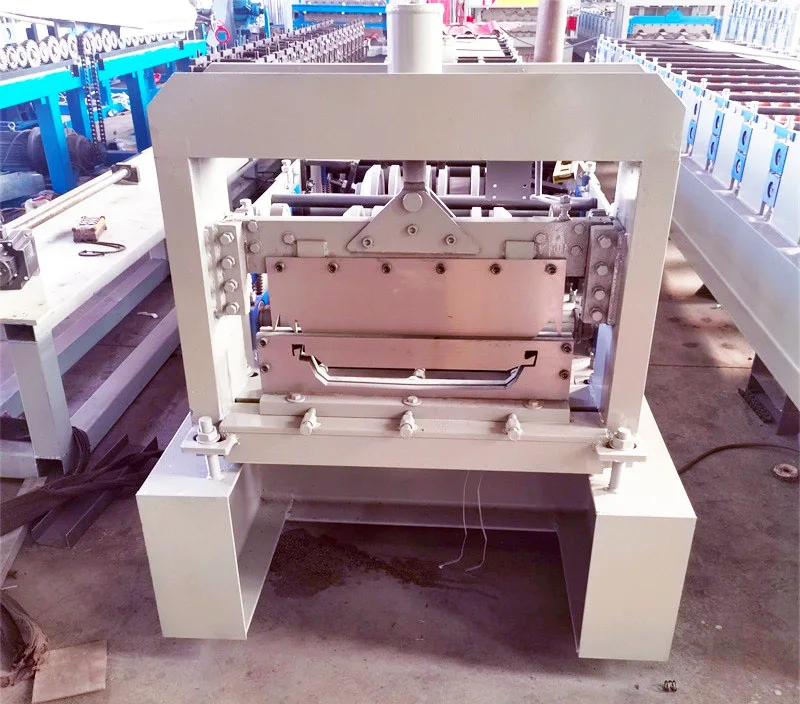 Portable metal roofing roll forming machine lock former standing seam roofing system standing seam roofing machine