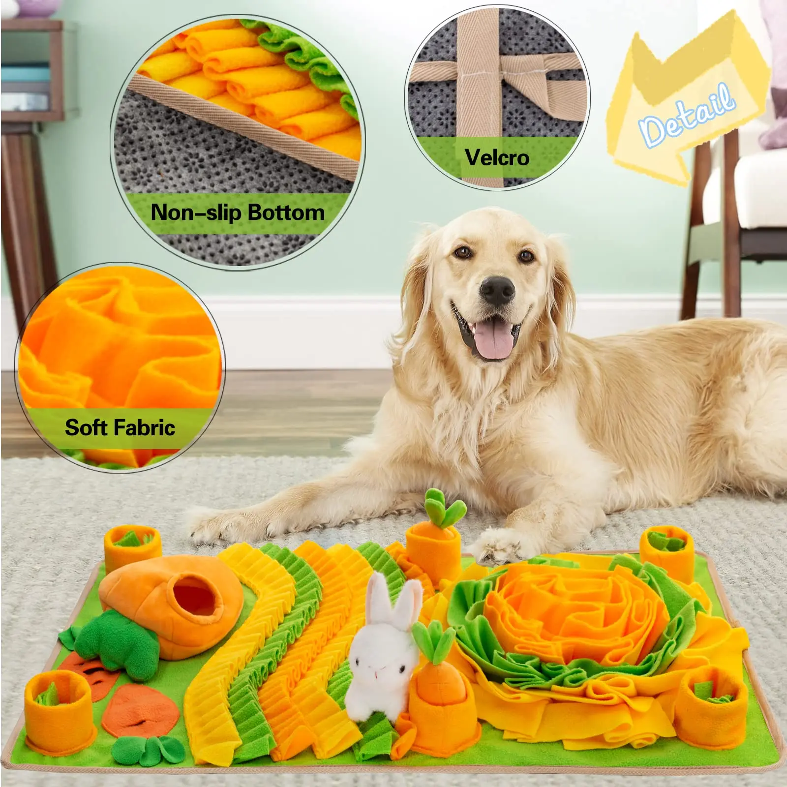 Amazon Hot Sale Interactive Feeding Game Products Pet Dog Nose Pad Apply to Olfactory Exercise of Cats and Dogs