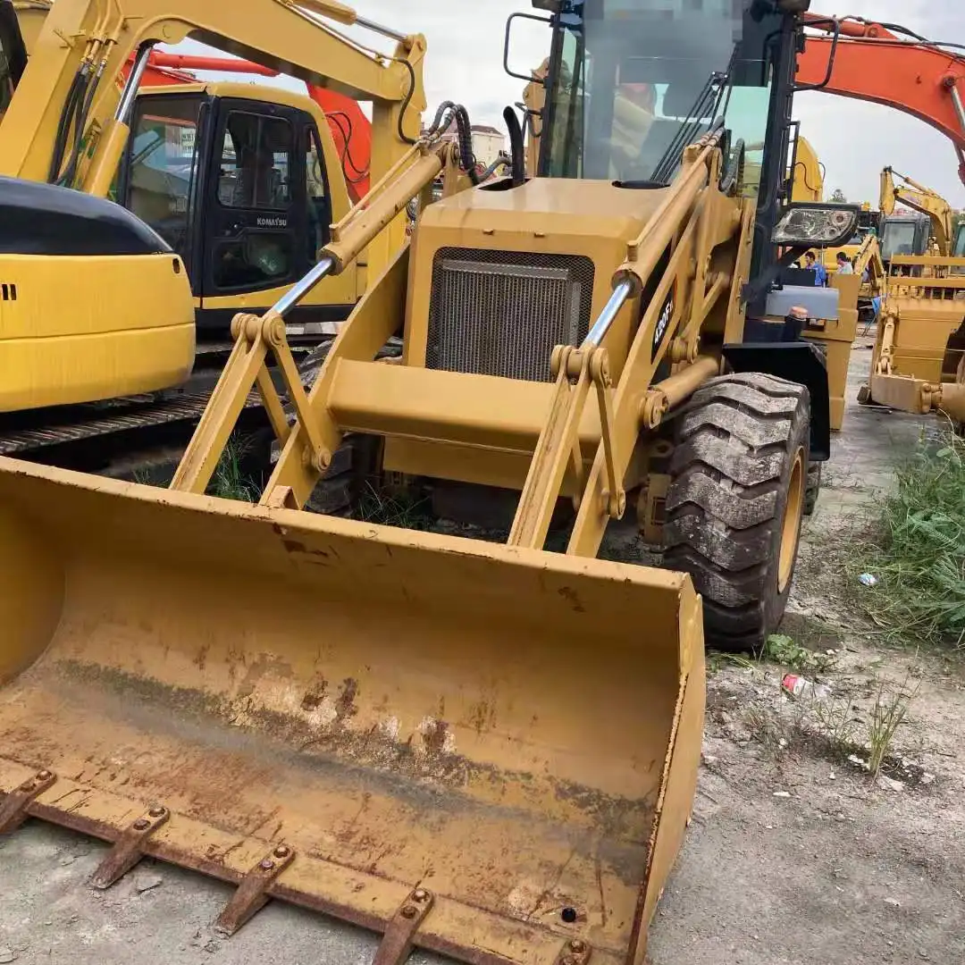 
Hot Sale Used Cat 420F Mini Small Tractor with Front End Loader and Backhoe Max UNIQUE Diesel Travel 