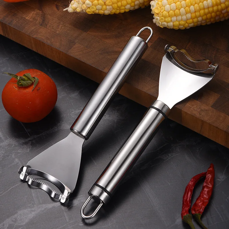 Stainless Steel Corn Stripper Cutter Corn Shaver Peeler Melon Fruit Planing Corn Sheller Thresher Kitchen Tools Cob Remover