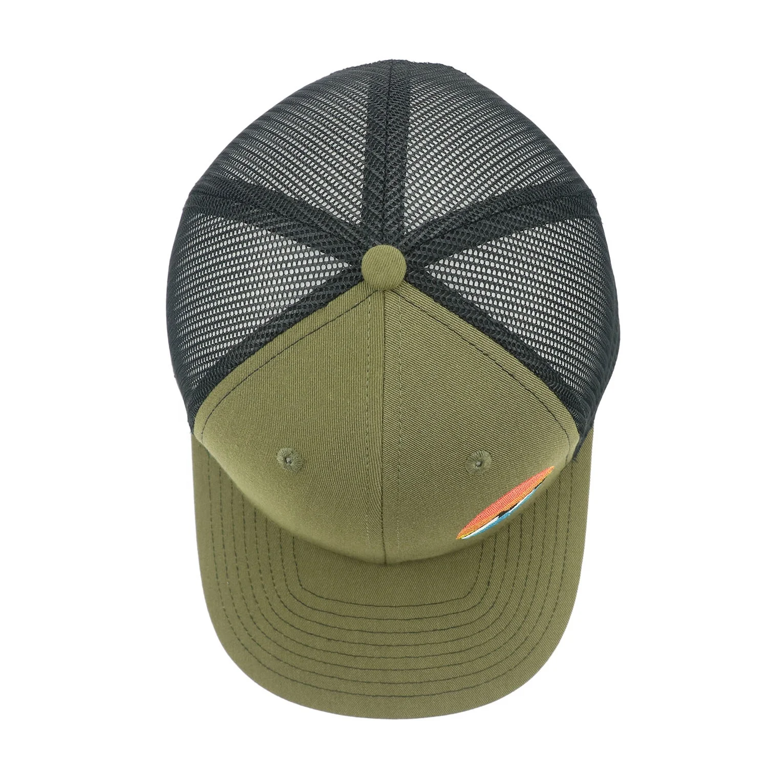 Wholesale High Quality 6 Panel Baseball Cap Custom Gorras Embroidery Mesh Trucker Hat Cap
