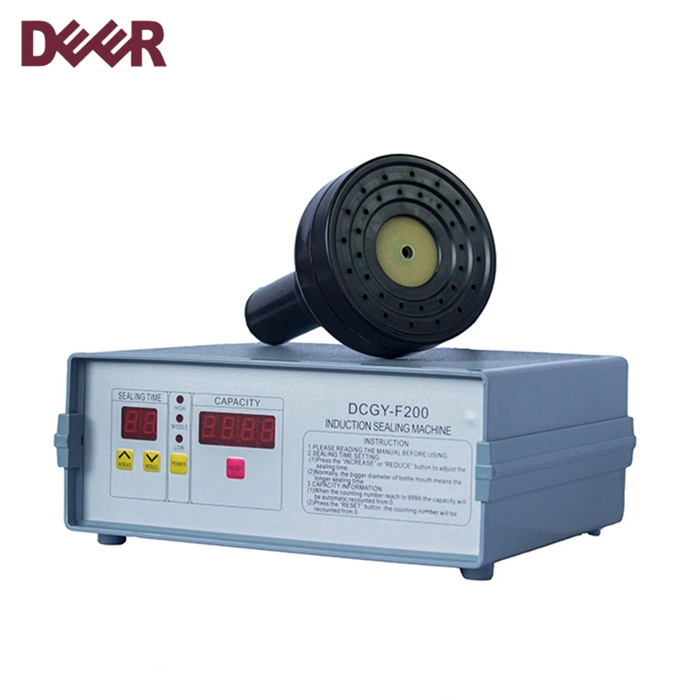 Electromagnetic Induction Manual Plastic Bottle Cap Sealing Machine Induction Sealer