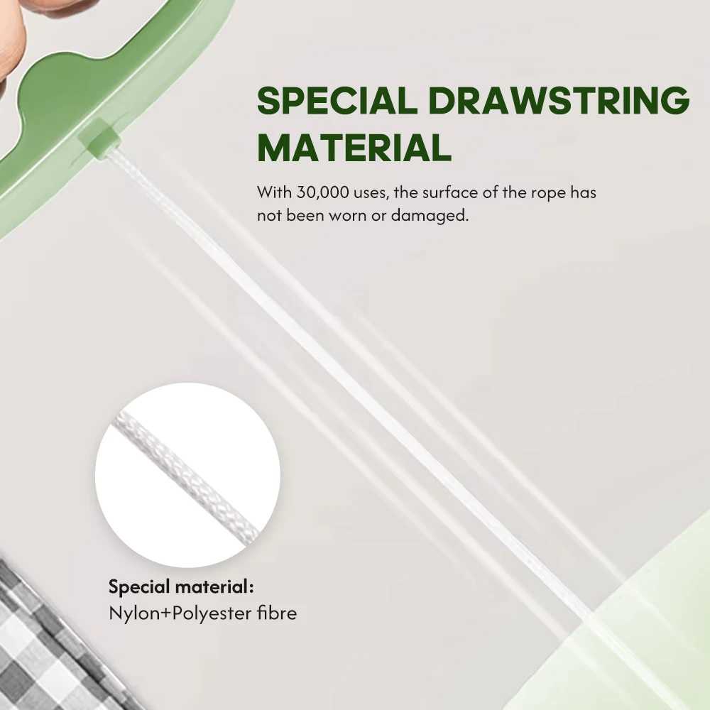 Kitchen Accessory Home Use Plastic Kitchen Mini 3 Blades Meat Grinder Hand Pull Speedy Food Garlic Press Chopper