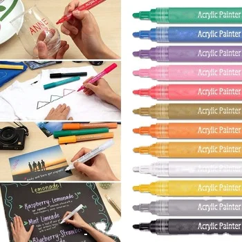 Scrapbooking craft paint pens,acrylic paint marker pens