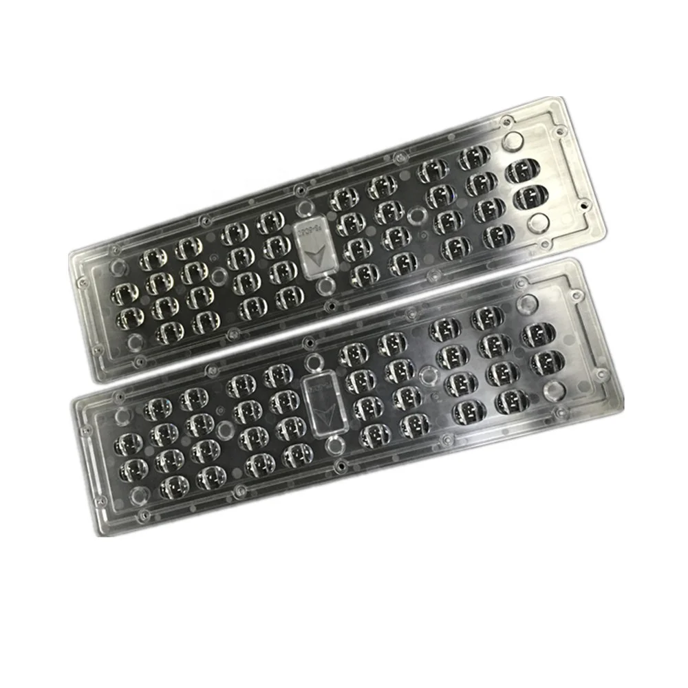 70x150 degree street light lens module array for smd5050 led chip 48W