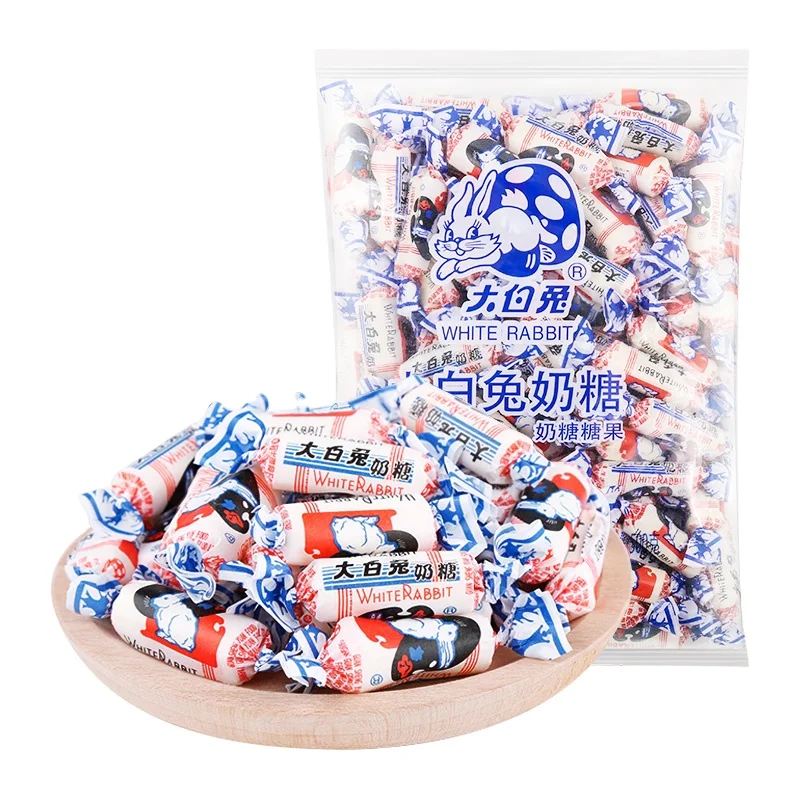 White Rabbit Original Milk Candy Fruity Flavored Bulk Wedding Gift Box New Year Snack Genuine Shanghai Guanshengyuan