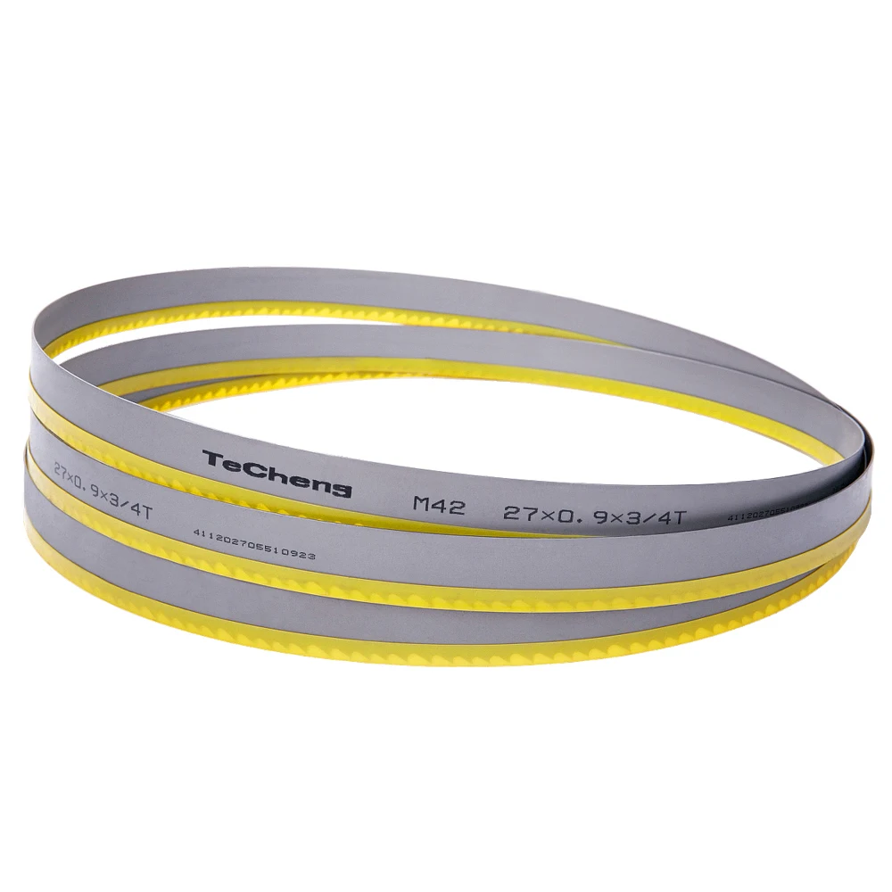 
TC bi metal band saw mill blade for iron cutting saw machine cuts iron/aluminum /steel/pvc 269-2/3 by 2-3/50-Inch by 2/3tpi 