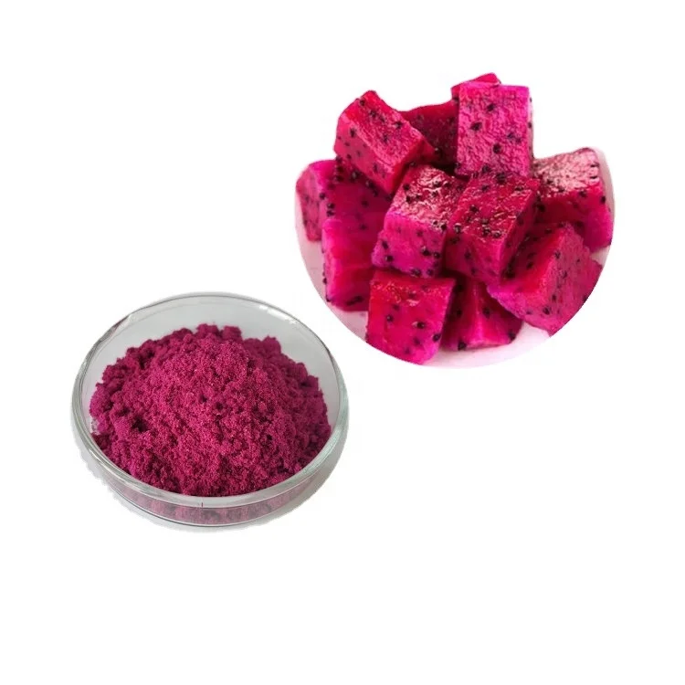 Customized Freeze Dried Dragon Fruit Powder Organic Red Pitaya Powder DFP274