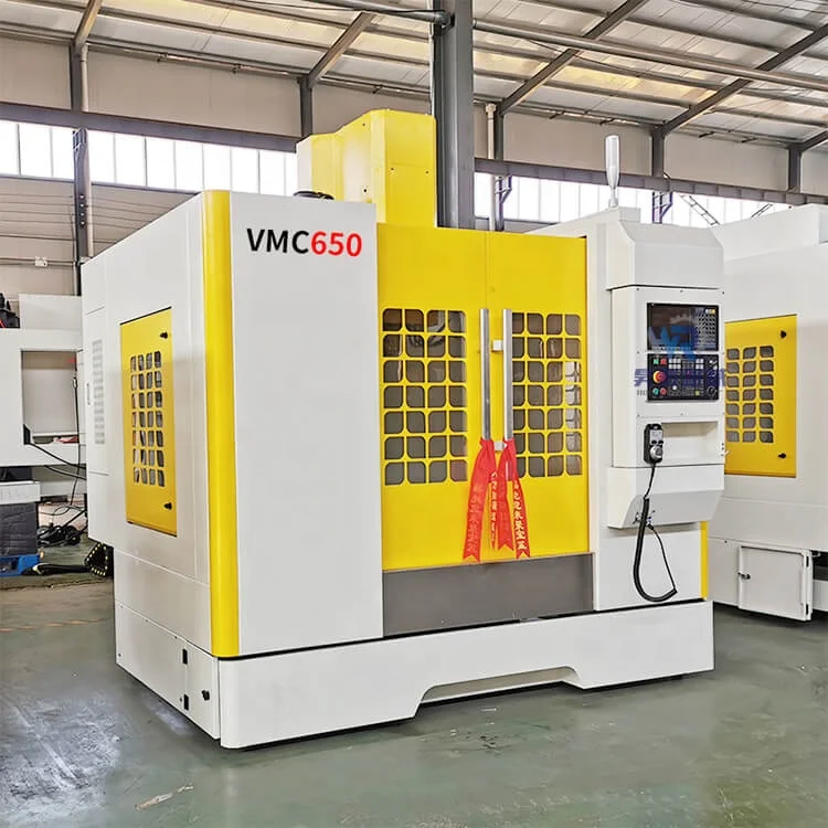 High precision mini cnc milling machine 4 axis vmc 650 cnc metal milling machine