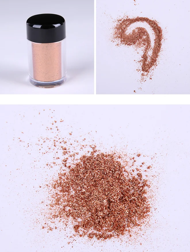 Сделайте свой собственный бренд, макияж, одиночный пигмент, рассыпчатые блестящие тени для век, cameleon chrome shimmer, фирменная косметика