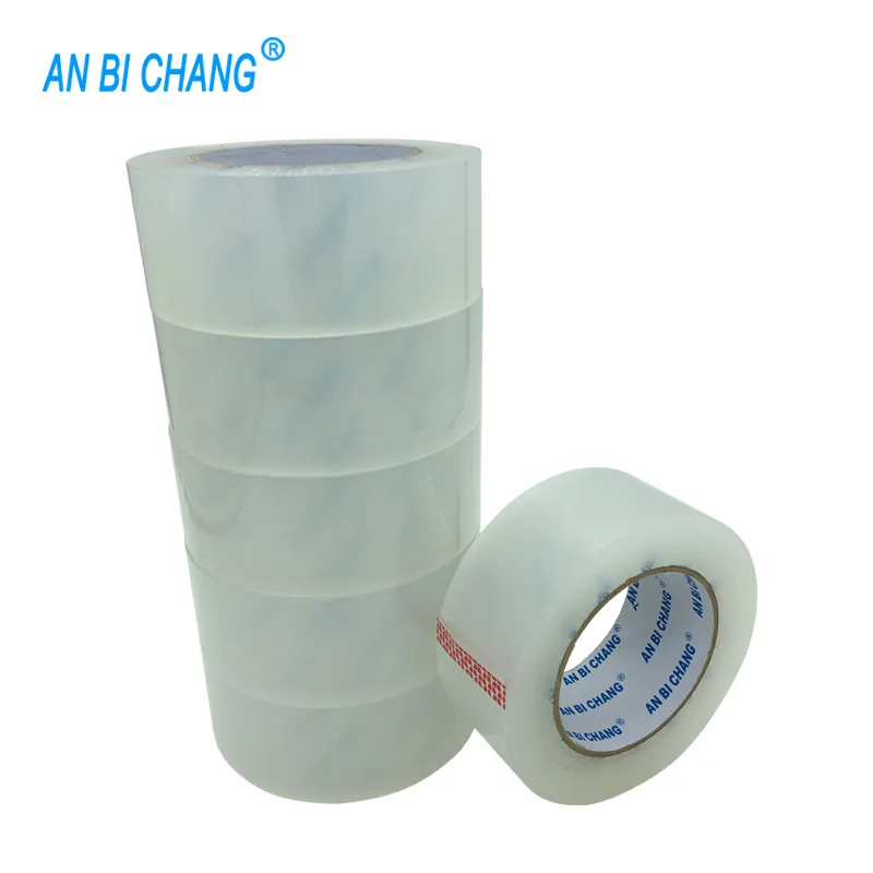 6 rolls Shenzhen Factory BOPP transparent packaging packaging tape with wrap for Amazon