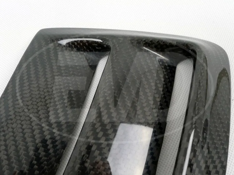 FOR 2008-2010 MERCEDES BENZ C-CLASS W204 AMG C63 CARBON FIBER FRONT BUMPER SIDE VENTS