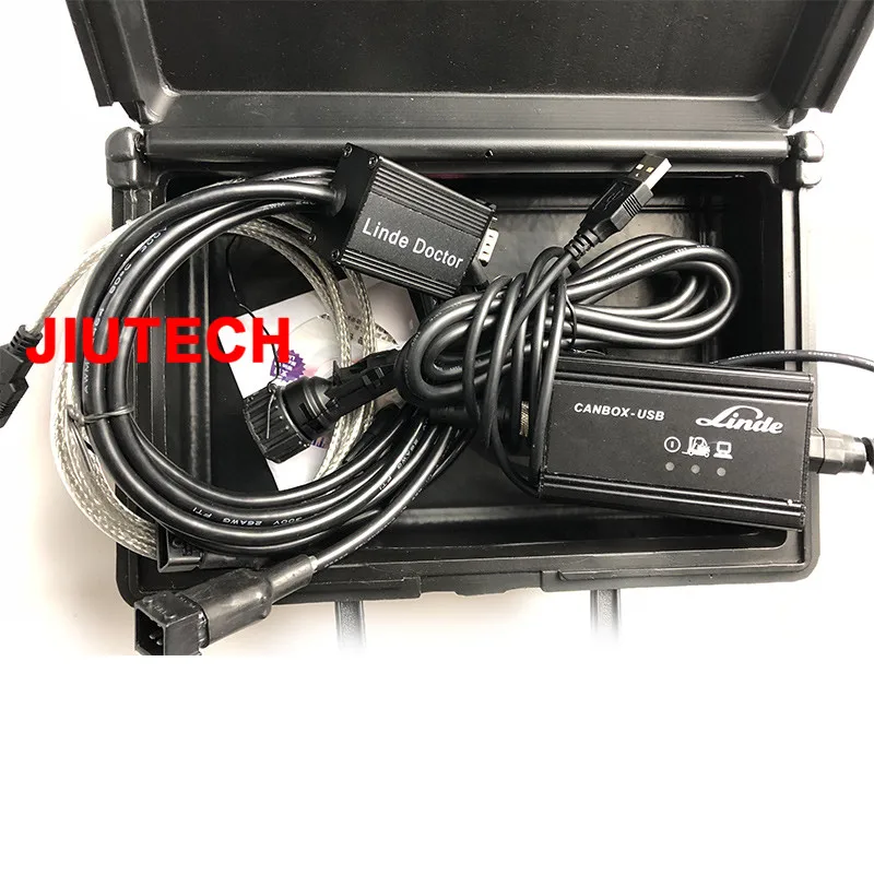 For Linde canbox DOCTOR diagnostic tool Forklift Diagnostic Tools 4 Pin Cable pathfinder forklift truck diagnostic scanner tool