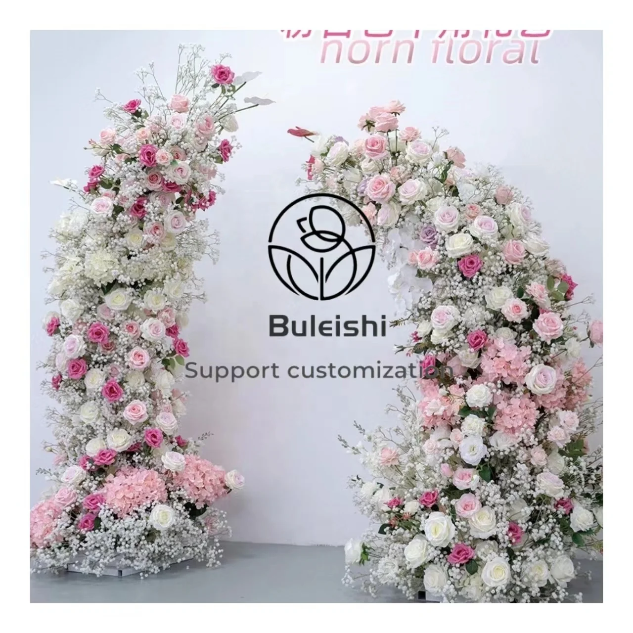 wedding flower arch flower garland decoration artificial flowers wedding decoration
