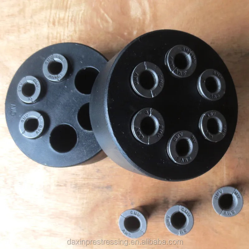 6 Holes 1524mm Prestressed Concrete Anchorage  for post tensioning