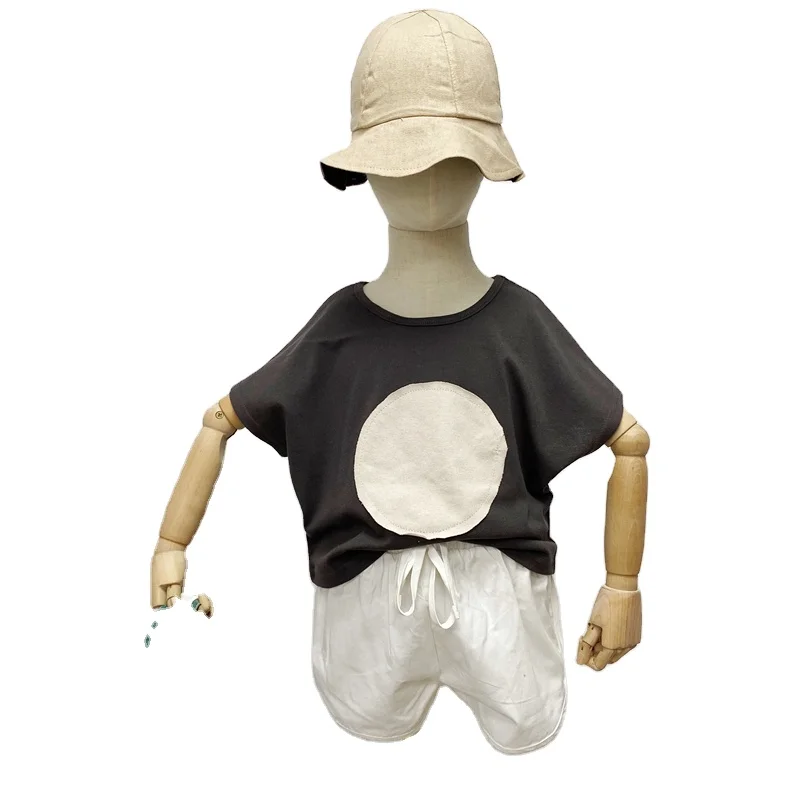 
2021fashion style pure 100% cotton children t shirt casual clothes with great price 