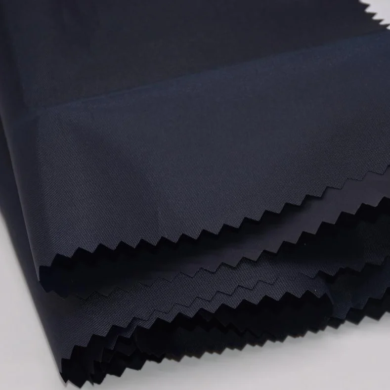 100% polyester taffeta 210T PU coated fabric 3000mm waterproof raincoat cloth